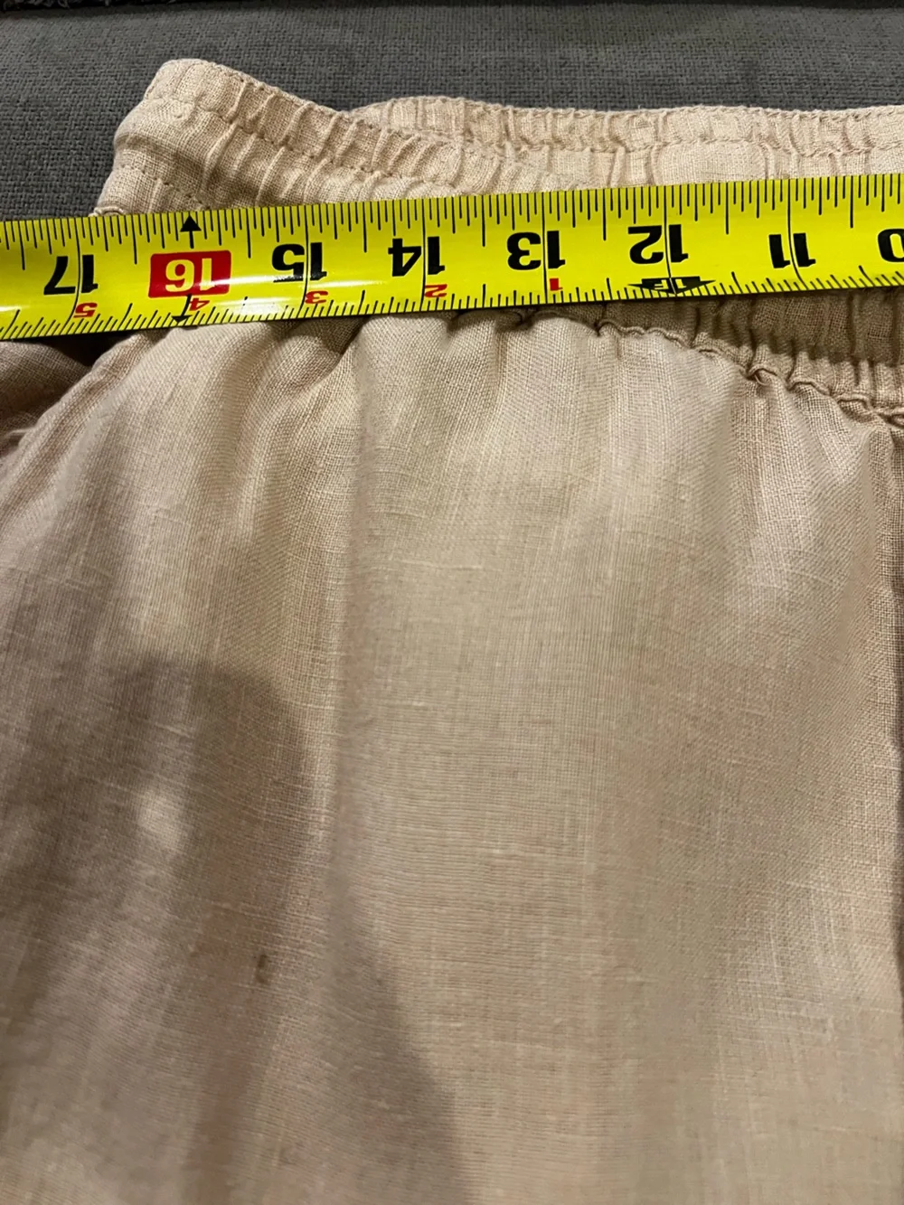 Quince 100% European Linen Drawstring Beach Pants Flax Men’s M